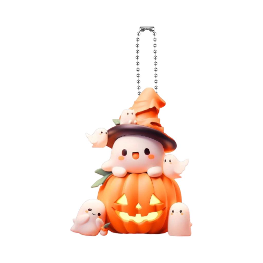 2D Acrylic Halloween Creative Pumpkin Car Pendant, Keychain, Backpack Hanger