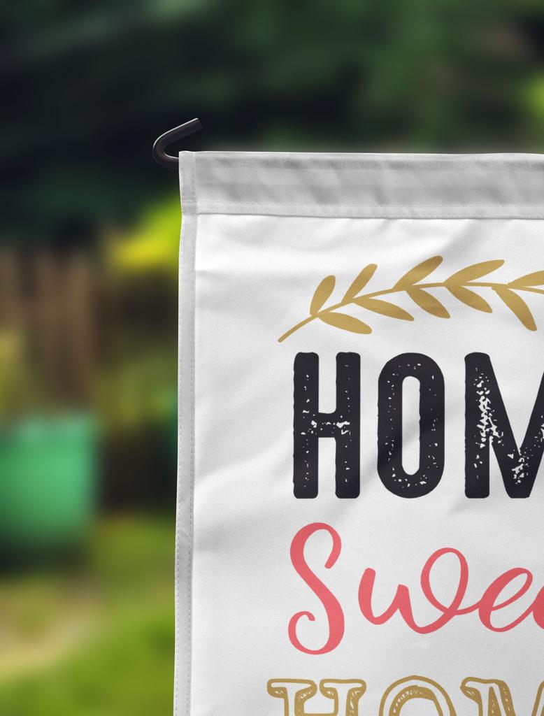 Printtoo Tan Home Sweet Home Garden Летний кемпинг Флаг для кемпинга Двусторонний