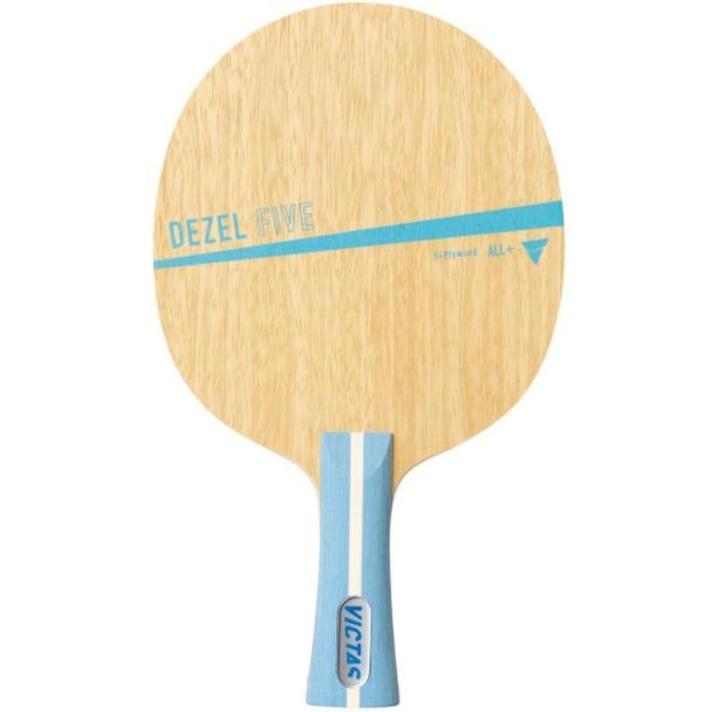 Victas Table Tennis Racket Attack Shakehand Racket DEZEL FIVE Flare 5 Wood Plywood 310374 (FL)