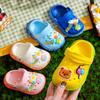Kids Summer Cartoon Cave Hole Sandals Beach Slippers Sandals Non-Slip Soft Sole Quick Drying Shoes