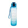 Large Water Bottle With Motivational Time & Removable Strainer, For Fitness, Gym And Outdoor Sports