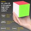 QiYi 10x10 Professional 100 на 100 Magic Cube Rubicks Антистресс Скорость Головоломка Magico Венгерский Кубо