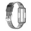 Прозрачный силиконовый интегрированный ремешок для часов Fitbit Ace 2