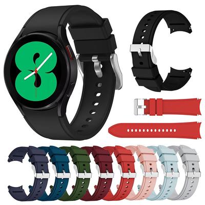 Для Samsung Galaxy Watch 6/5/4 44 мм 40 мм силиконовый ремешок для часов для Samsung Galaxy Watch 4 Classic 46 мм 42 мм