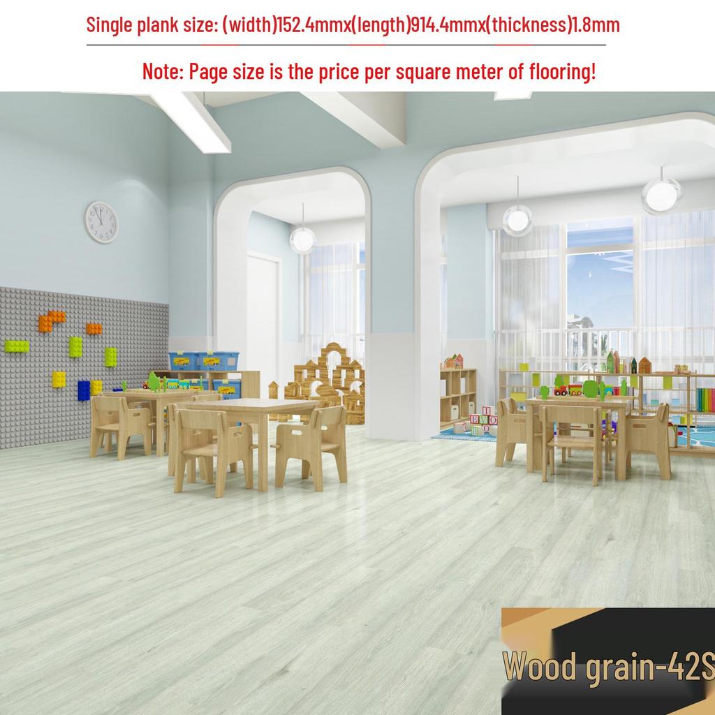 Самоклеящаяся водонепроницаемая виниловая наклейка для пола под камень: Толстое, износостойкое ПВХ-покрытие для спален