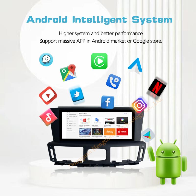 10.25" Для Infiniti Q70L M37 2011-2019 GPS Навигация Радио Android11 8+128G 8 Ядер CarPlay 4G Камера 360 Автомобильный Мультимедийный Плеер