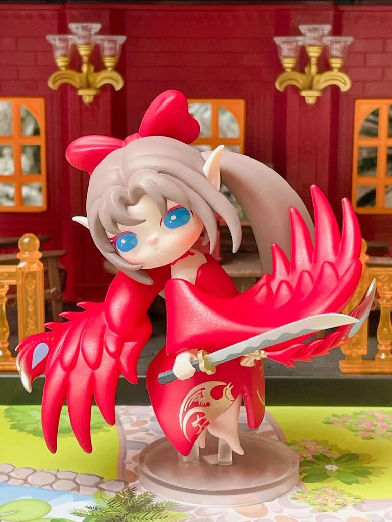 Аутентичная серия мифических персонажей древнего фольклора сури, креативная, модная, игровая, сюрприз в слепой коробке, украшение, ручная работа, игрушка для девочки, подарок