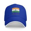 India Flag In Tricolor With Ashoka Chakra Desi Indian Baseball Cap Trendy Trucker Hat Spring Couple Women Rock Snapback Cap