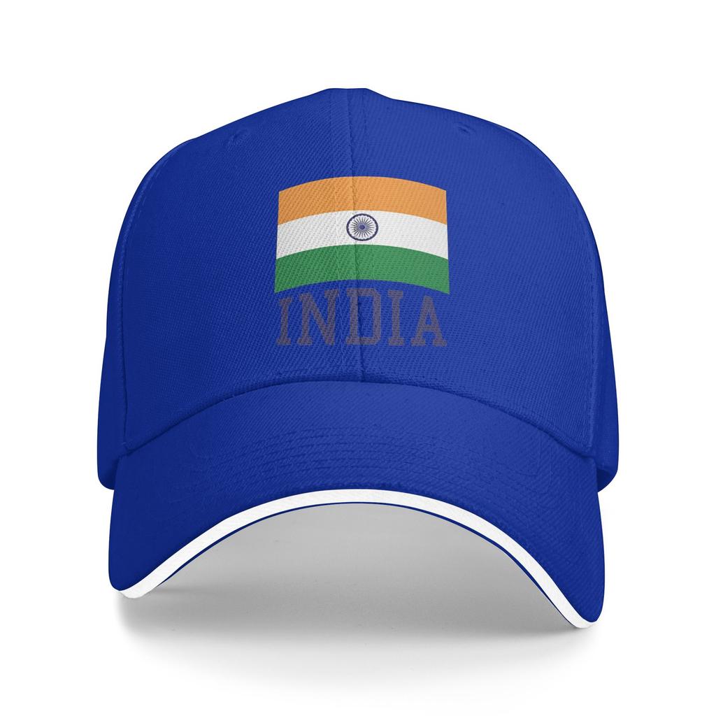 India Flag In Tricolor With Ashoka Chakra Desi Indian Baseball Cap Trendy Trucker Hat Spring Couple Women Rock Snapback Cap