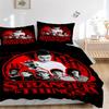 Stranger Things Adventure Print 3Pcs Bedding Setduvet Cover With 2 Bedropillowcase Home Birthday Gift