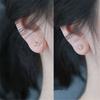 925 Sterling Silver Plating Simple Small Flower Stud Earrings Women Creative Fashion 14k Gold Plated Jewelry
