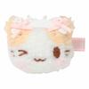 Плюшевая игрушка Sanrio в форме лица, многофункциональный зажим для волос 'Маршмеллоу'