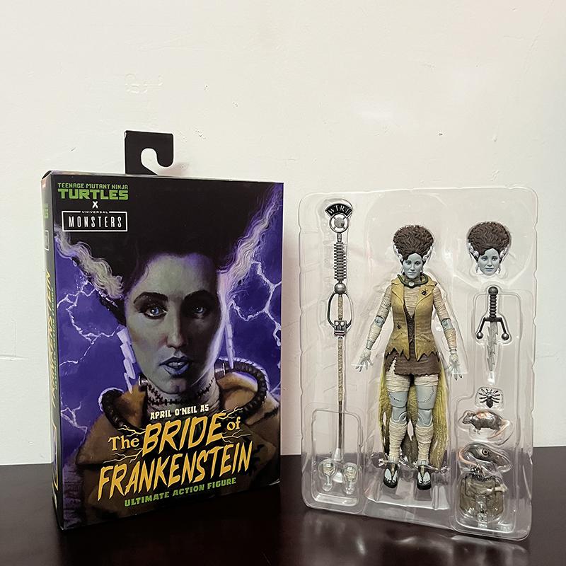 NECA Последний Ронин Леонардо Эйприл О'Нил Кейси Джонс Горбун Микеланджело Мумия Рафаэль Монстр Франкенштейна Черепаха Фигурка