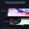 XUNDD Для ZTE Blade V70 Max Чехол Противоударный ТПУ+Акрил Прозрачная Задняя Крышка для Телефона