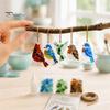 Декоративные украшения для веток деревьев Акриловый подвесной ornament-животное Комплект, Комплект с видом на морское стекло Наборы для поделок своими руками для взрослых со шнуром Окна Стены