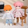 DIY Doll Knitted Coat 8 Styles Winter Warm Tops New Doll Clothes  1/11 1/12 OB11 Dolls