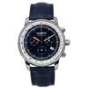LZ 14 Marine Chronograph Leather Strap Blue Dial Quartz 88883 Men's Watch
