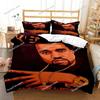 Rapper Kanye West Musik 3D Cartoon Printed Bedding Queen Bedding Set Customized King Size Bedding Set Soft and Comfortable369