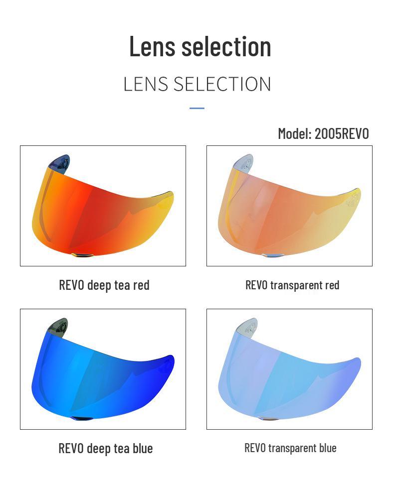 Anluoer REVO Sun Visor for K1/K3SV/K5 Motorcycle Helmets