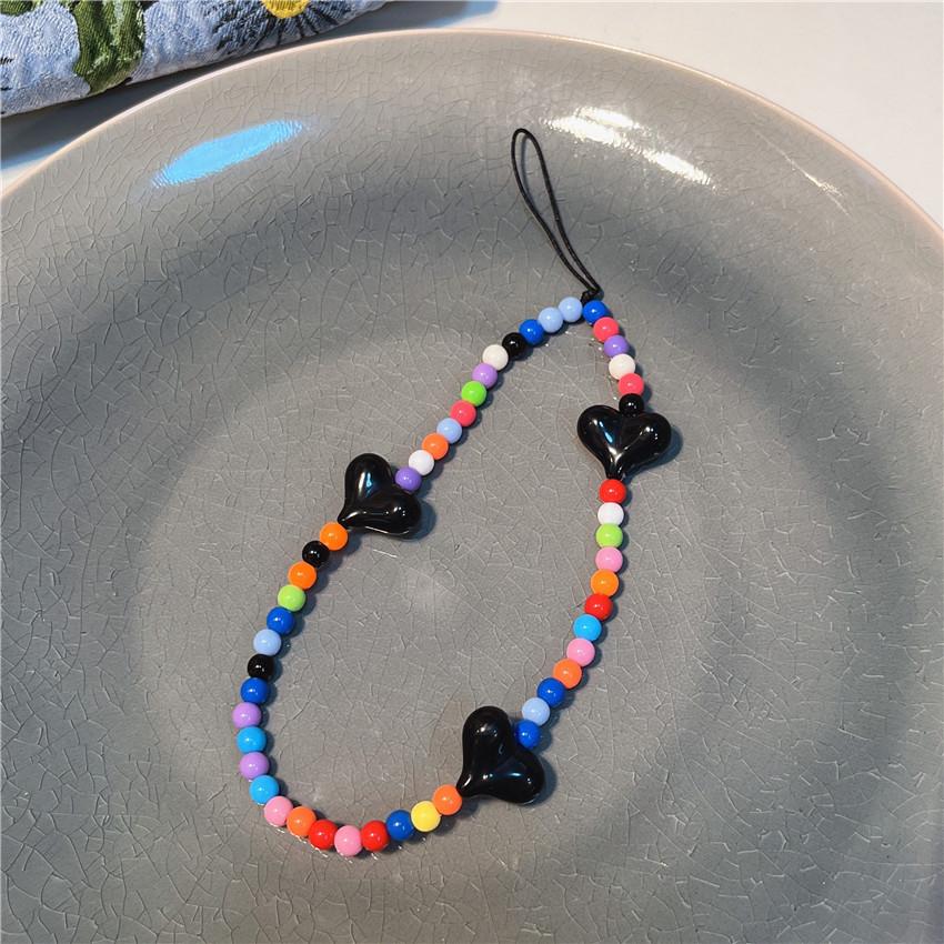 Mobile Phone Lanyard Cellphone Strap Phone Chain Pendant Candy Phone Case Rope Jewelry Keychain for Samsung Huawei iPhone Xiaomi