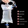 1000ml Disposable Anti-reflux Catheter Urine Drainage Bag with 1.1m Tube for Home Use
