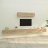 VidaXL TV Unit Set 6 Pcs Sonoma Oak Engineered Wood 3114608