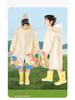 Kids' Waterproof School Raincoat with Backpack Space – Extended Length Poncho for Boys and Girls