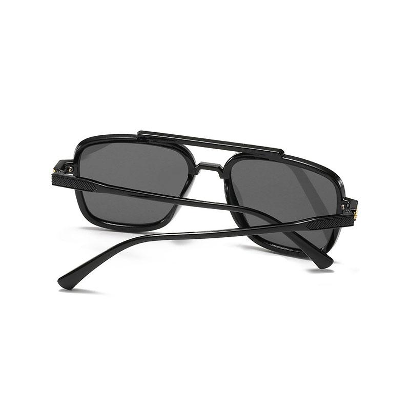 Новые высококачественные популярные солнцезащитные очки с двойным лучом для мужчин, унисекс, квадратный фирменный дизайн, Iron Man, женские, горячая распродажа, солнцезащитные очки