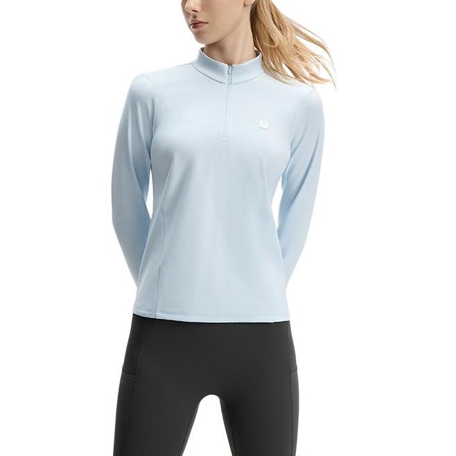 Новая женская футболка FILA Fitness Regular, цвет «Новорожденный голубой», A11W441202F-LB