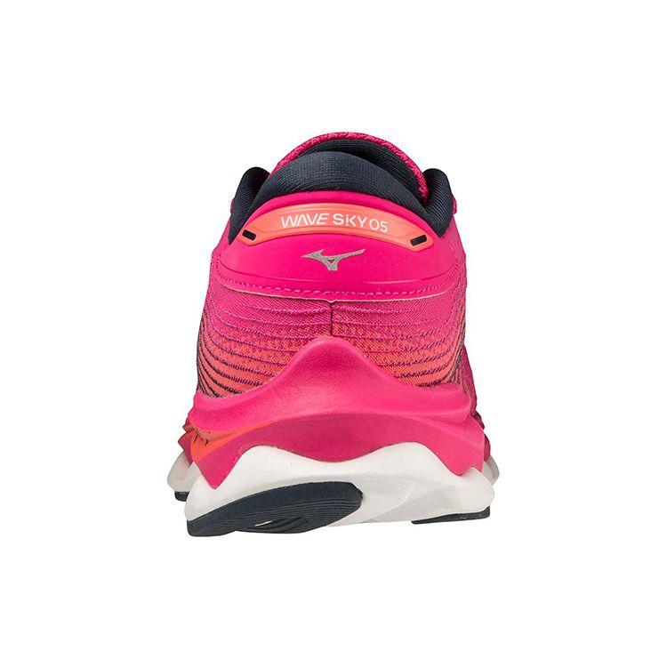 Mizuno Wave Sky 5 Прочные кроссовки с низким верхом Женские кроссовки Розовый J1GD210208