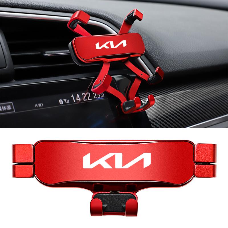 AAOE1 Car Phone Holder Gravity Car Bracket Air Vent Stand Accessories For Kia K7 K5 K8 K3 Ray Sorento XCeed Soul Cerato Venga Cadenza