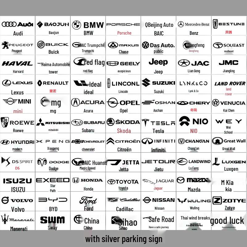 Временная табличка для парковки автомобиля на солнечной батарее со скрытым номером телефона