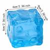 Super Soft Cheese Squeezed Cube Anxiety Relief Cheese Stress Ball Cheese Pinch  Home Decoration