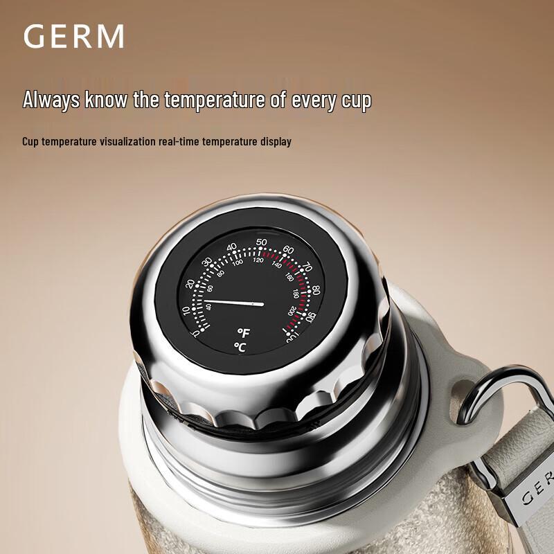 Ультралегкая термобутылка Germ из чистого титана «Ван Гог»