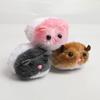 Кошки Дергающаяся мышь Интерактивная игрушка для кошек Подвижная вибрирующая мышь Пушистая плюшевая игрушка-мышь для кошек Котят Домашних животных Развлечение для домашних упражнений