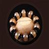 20mm Natural Agate Chalcedony Inlaid Beaded Bracelet Chinese Style Handmade Unisex Jewelry Gift