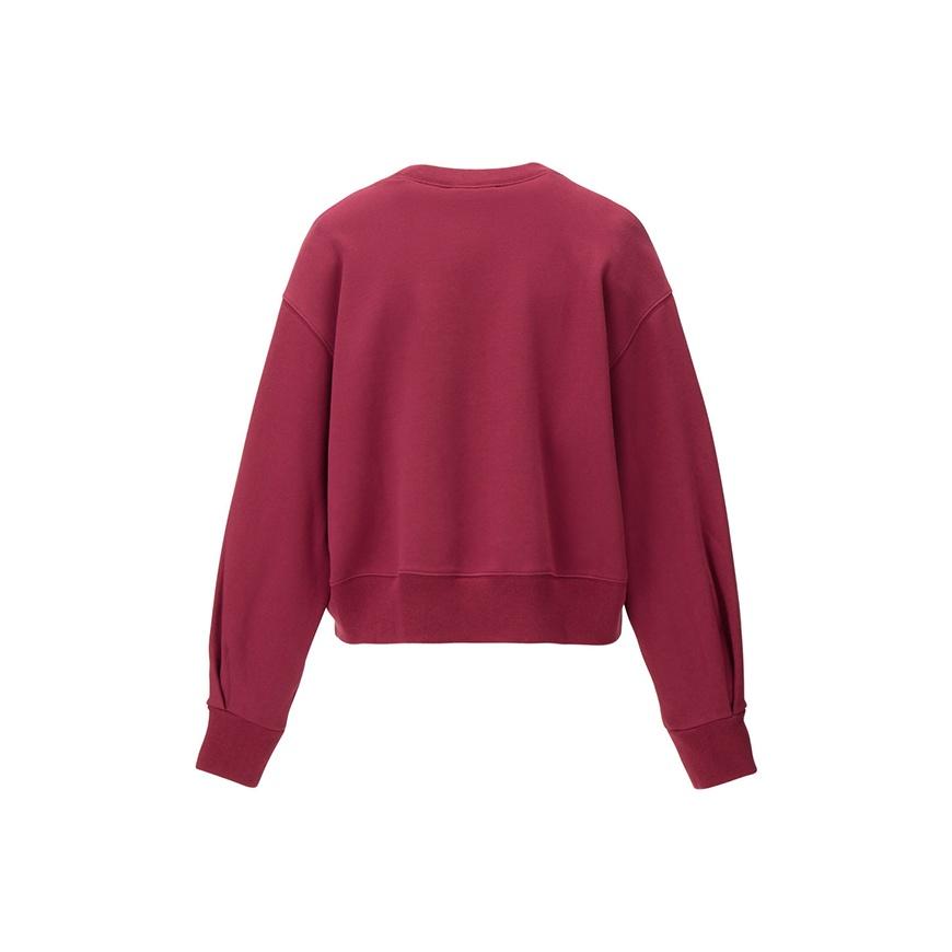 ONITSUKA TIGER Женский свитшот Ws, повседневный пуловер с круглым вырезом, женский топ 2182B486-500