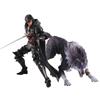 SQUARE ENIX Final Fantasy XVI Bring Arts Rosfield PVC Painted Movable Figure <Clive & Torgal>