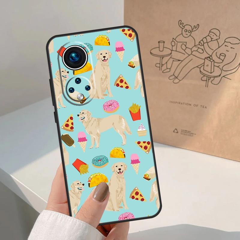 Мультяшная собака Золотистый ретривер Чехол для Honor Magic 8 Pro 7 6 5 Lite Для Honor Win RT 200 400 50 70 90 X8b X9a X9b X9c X9d