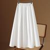 Женская плиссированная юбка А-силуэта с высокой талией