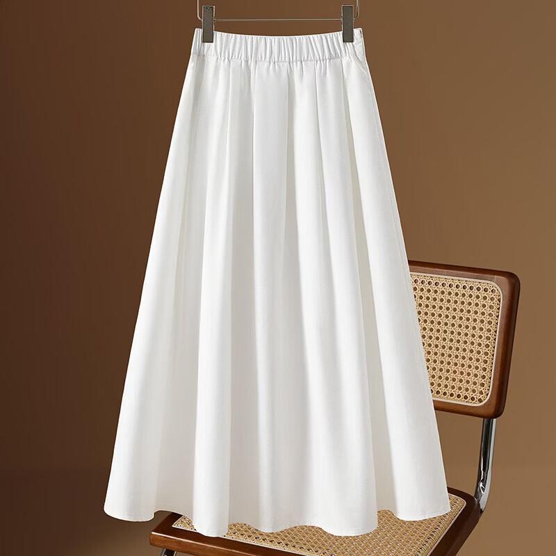 Женская плиссированная юбка А-силуэта с высокой талией