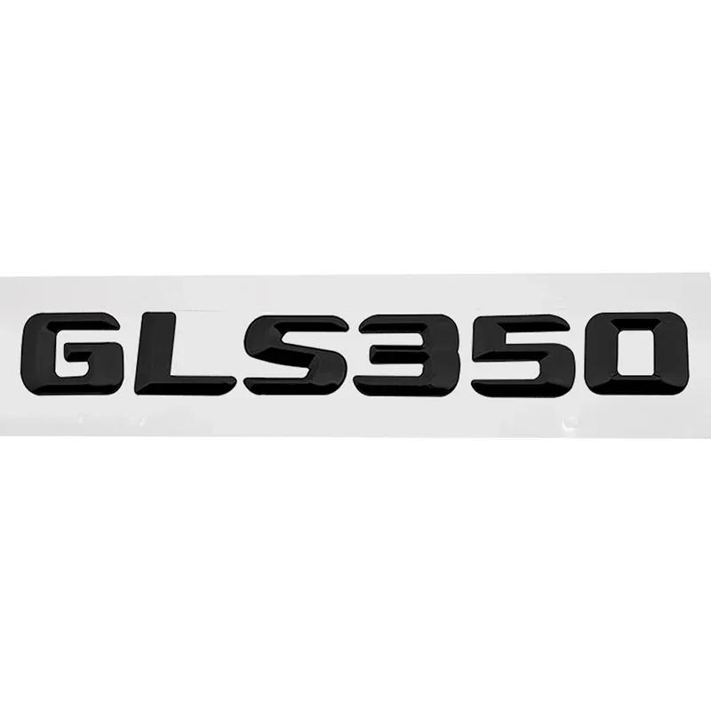 Car Rear Sticker Alphabet Trunk Badge Decal Exterior for Mercedes Benz GLS200 GLS250 GLS260 GLS300 GLS320 GLS350 Accessories BC2