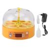 Egg Incubator 6 Eggs Smart Egg Hatchery Temperature Control Manual Egg Turning Poultry Incubator