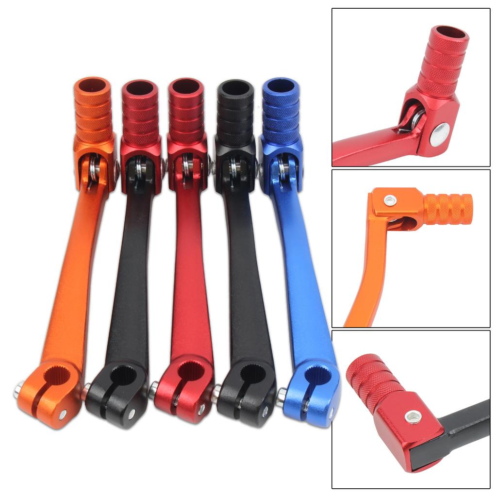Motorcycle CNC Folding Aluminum Gear Shift Lever For KTM Kayo Honda ATV Dirt Bike Universal Accessories Motocross Engine Parts