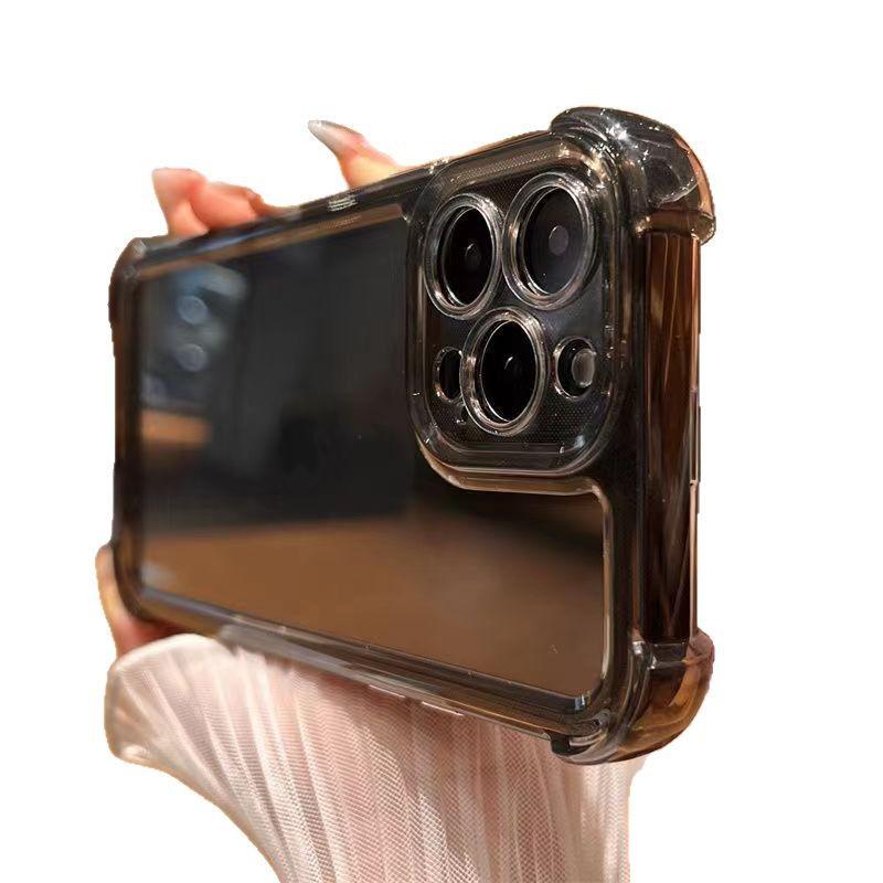 Applicable To IPhone16promax Mobile Phone Case Four Corner Airbag Anti-fall Apple 15 Acrylic 14 Protection Case