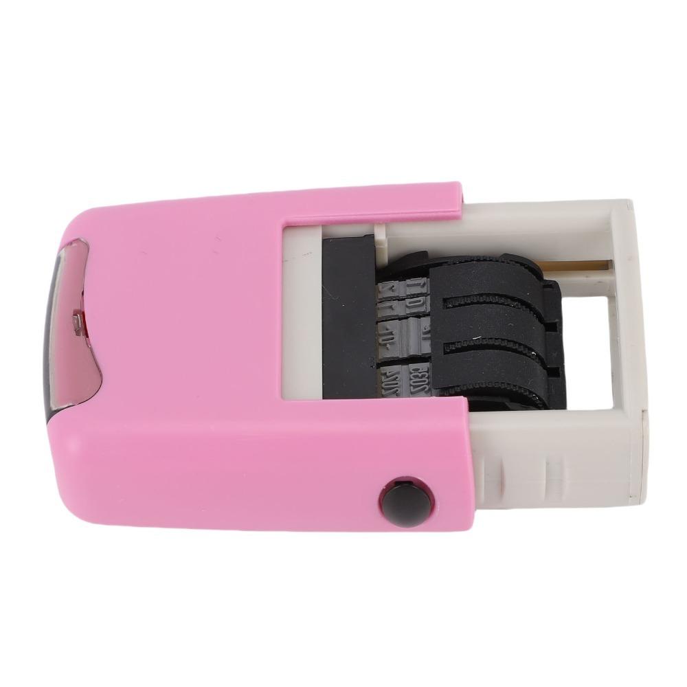 Non Smudge Date Stamper Clear Stamping Adjustable Date Stamp Clear Self Inking Stamper Study