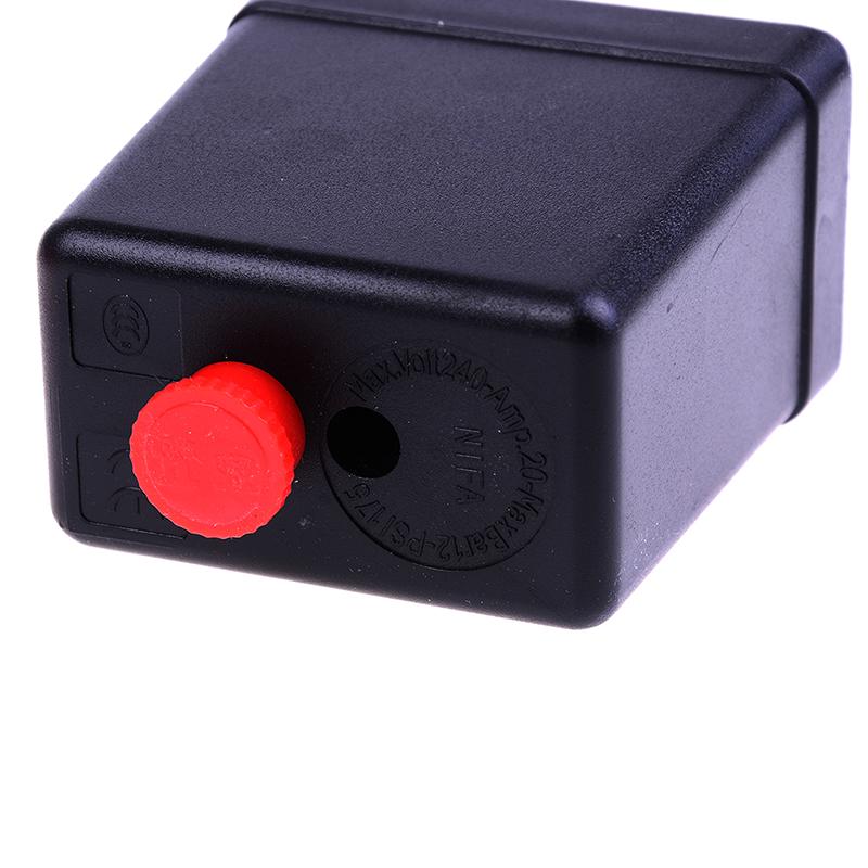 Factory Supplied 220V Air Compressor Pressure Control Switch Valve Plastic Shell
