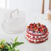 Cake Container Storage Birthday with Lid and Handle Cupcake Holder for Cupcakes,