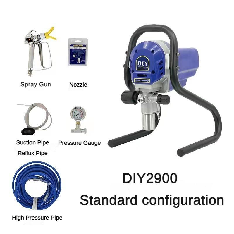 Многофункциональный электрический компактный распылитель Корпус насоса из нержавеющей стали Выключение распылителя Автоматическое устройство остановки распыления Портативный безвоздушный распылитель