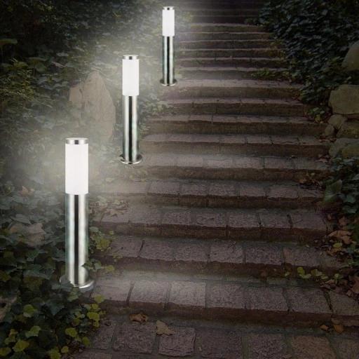 Lampka Lampa Ogrodowa Antracyt 48Cm 20W